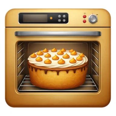 cake oven sticker