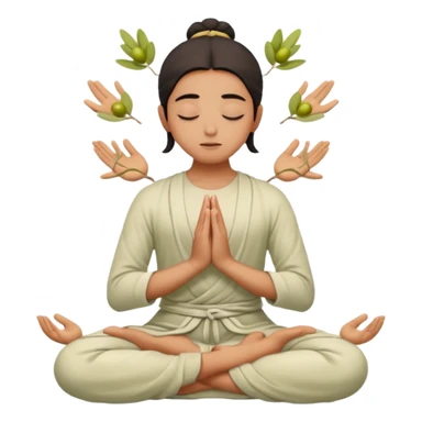 I want an emoji to use for mental wellness in a mystical setting. I want to reference a clarity seeker sticker