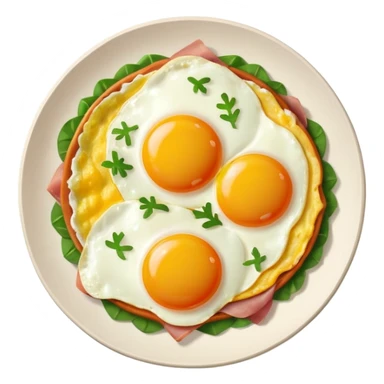 Huevos verdes con jamon sticker