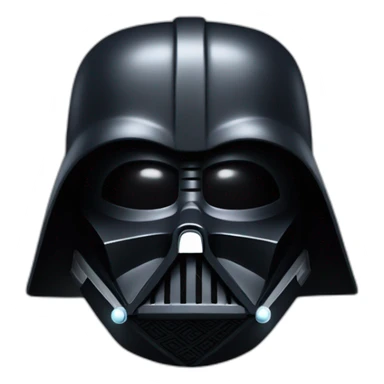 the mask of darth vader sticker