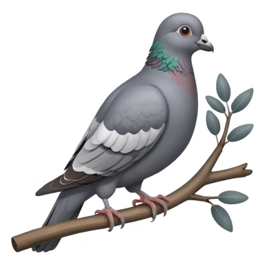 Pigeon sticker