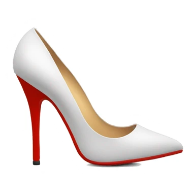 6 inch red bottom pumps sticker
