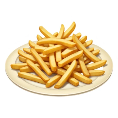 Generar papas fritas uel sticker