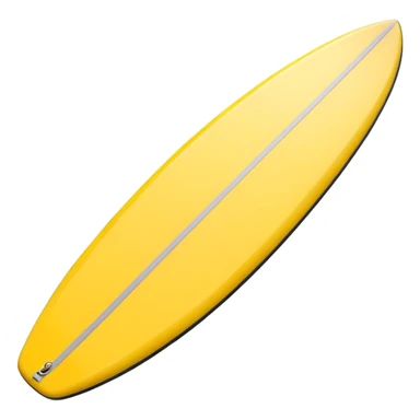 Surfboard no background sticker