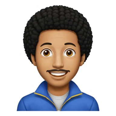 Ludacris will black afro hair sticker