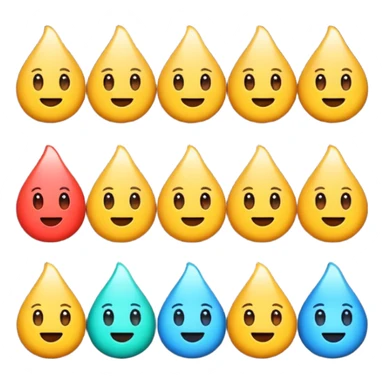 Emoji tenant un 6 et un 7 sticker