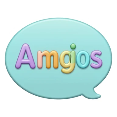Pastel color sign with amigos on it sticker