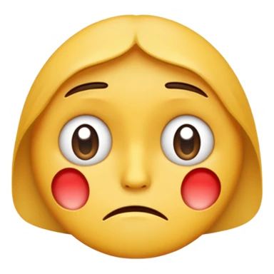 Regular emoji but he’s DEVASTATED. Make it the saddest emoji ever. sticker