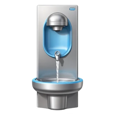 drinking fountain sticker