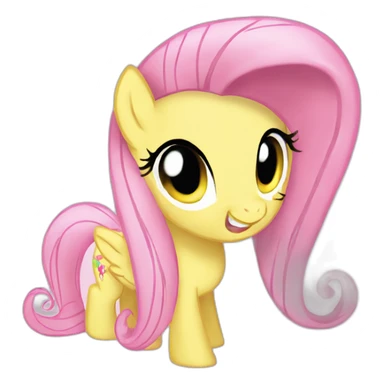 pony fluttershy sticker