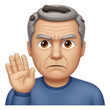 Dad scolding  sticker