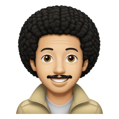 Ludacris will black afro hair sticker