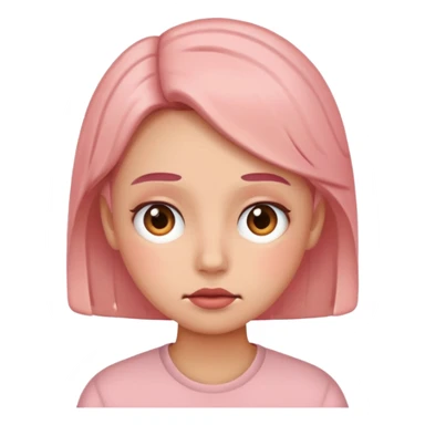 Blush nervously  sticker