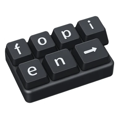 Keyboard Key sticker