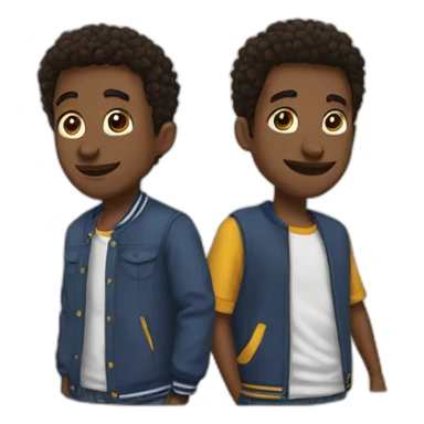 Bigflo et oli sticker