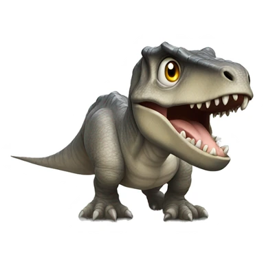 Dinosaure avec chauve-souris ￼ sticker