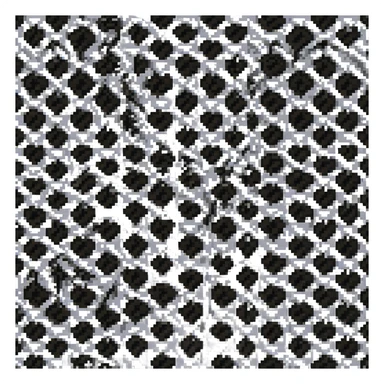 black flowers, pixel art style, retro pixelated look sticker