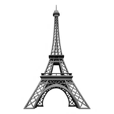 Eiffel Tower landmark sticker