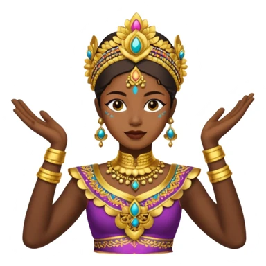 indonesian dancer sticker