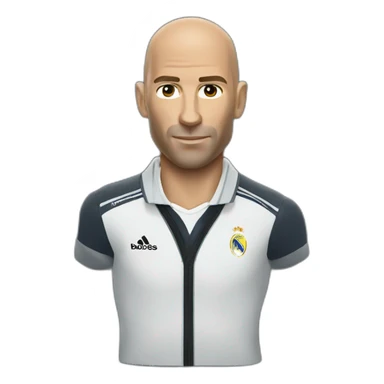Zidane Hugo Boss  sticker