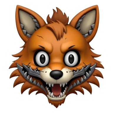 FNAF FOX'ta sticker