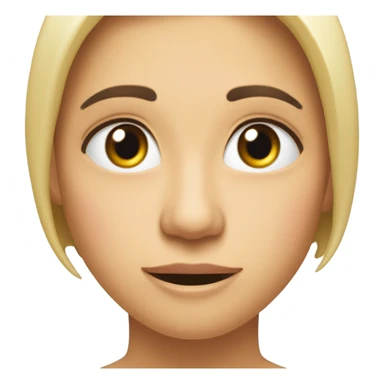 cara de “que te pasa!” sticker