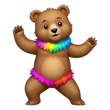 Grateful Dead dancing bear sticker