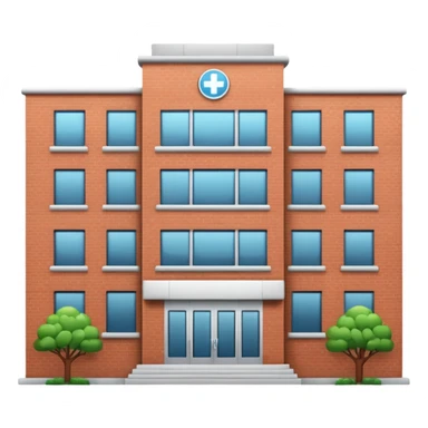 hospital built sticker