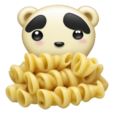 a pasta panda gnocci sticker