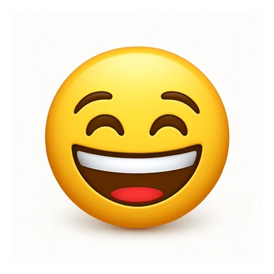 Convert the uploaded image into a 3D Apple-style emoji — preserve the key shapes, colors, and overall composition of the original image. Simplify the forms into clean, rounded cartoon-style elements while keeping the subject recognizable. Apply glossy textures, soft lighting, smooth shading, and render everything in Apple emoji style on a clean white background

 sticker