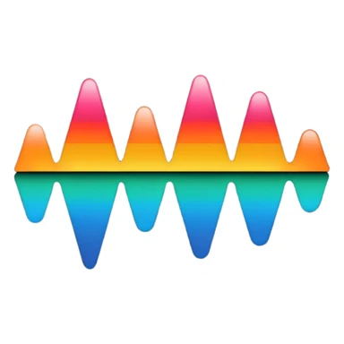 audio spectrum, the spectrum is black sticker