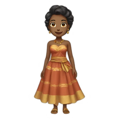 hawana style dress sticker
