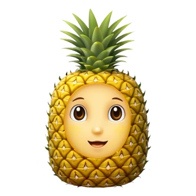 Pineapple sheera sticker