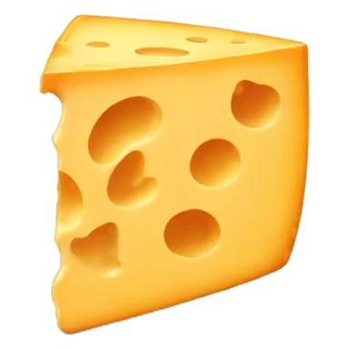 Cheddar cheese sticker