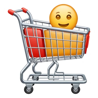 shopping cart sticker