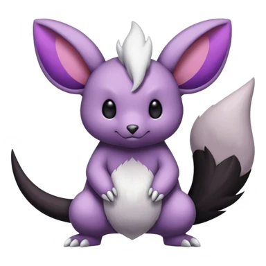 Teddiursa-Minccino-Darkrai-fusion  sticker