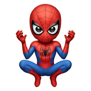 Spiderman cute sticker