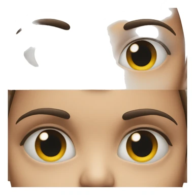 eyes rolling back with smile/smirk sticker