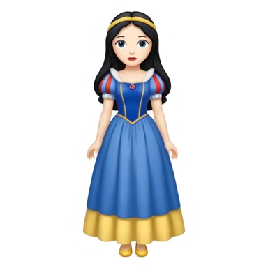 snow white full sticker