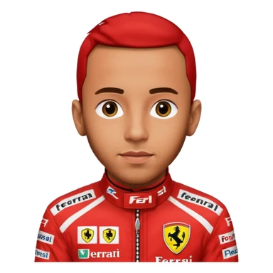 Lewis hamilton ferrari sticker