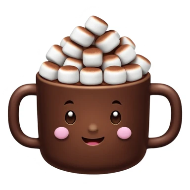 cocoa with marshmallows sticker
