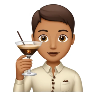 Espresso martini how do I put it in my insta caption sticker