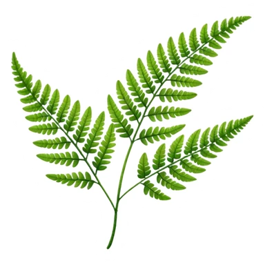 Fern leave sticker