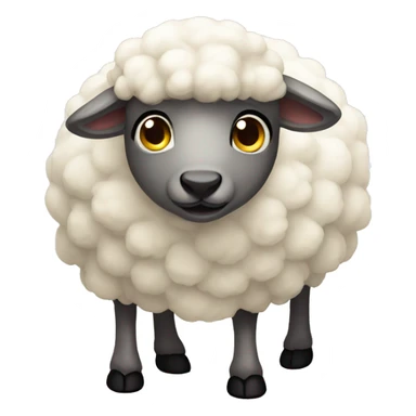 Innocent sheep sticker