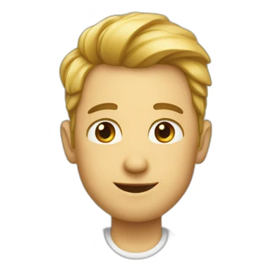 petit doigt levé sticker