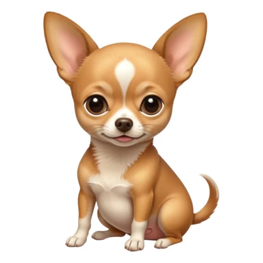 A pregnant Chihuahua. sticker