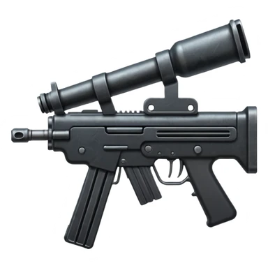 Machine gun sticker