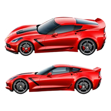 Corvette c7 sticker