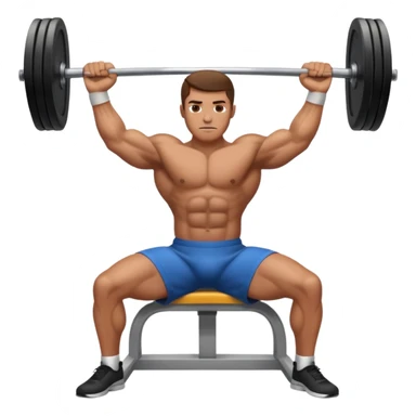 bench press down sticker