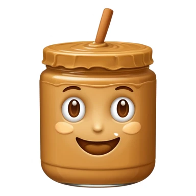 apple peanutbutter sticker